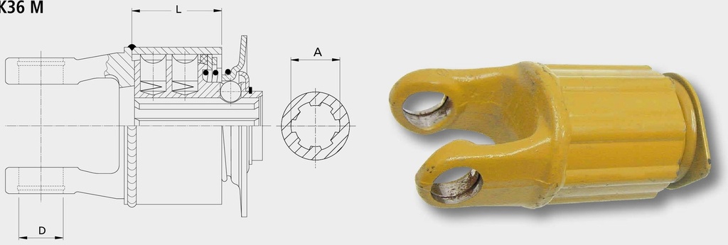 Walterscheid Articulatie cardanica - 55.202.03