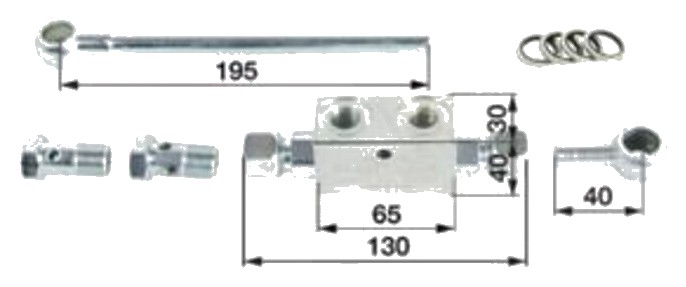 Walterscheid Supapa reversibila complet (cu Set pent - cat. 2/3