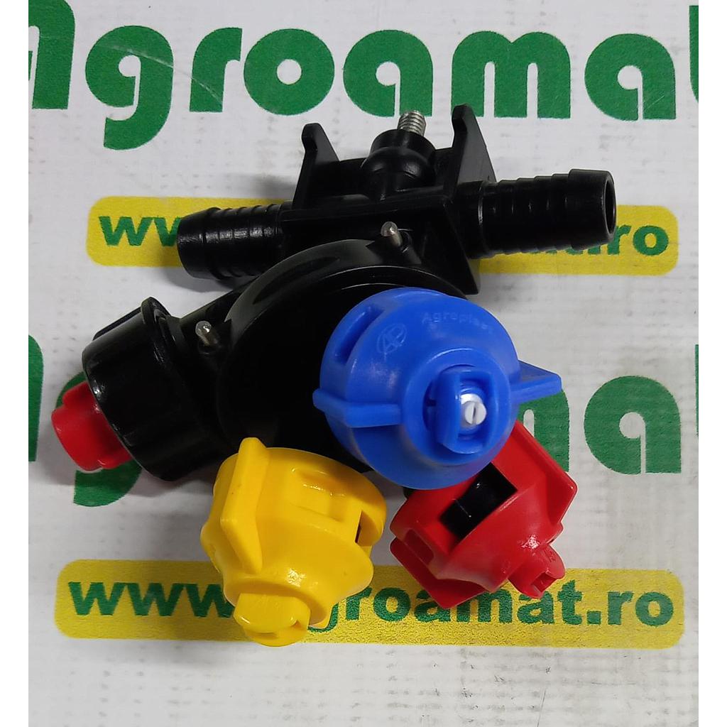 Corp Pulverizare 3Duze Furtun cu AP 0-100/GW08