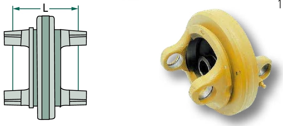 Weasler Furca dubla 95 mm