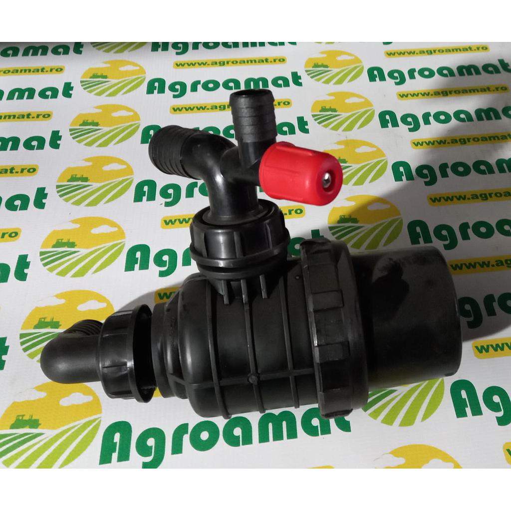 Filtru Aspiratie fara Supapa Negru cu Cot fi 32