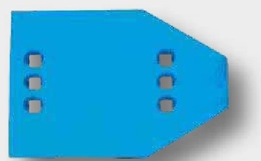 Lemken Protectie plaz Lungime: 260 Latime: 180 Grosime: 8 mm