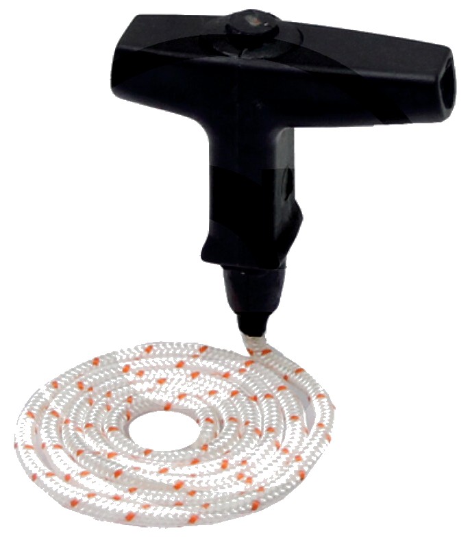 Maner demaror - L 800 mm pentru cablu - Ø 4,5 mm Tracțiune elastică mâner pentru demarare lina