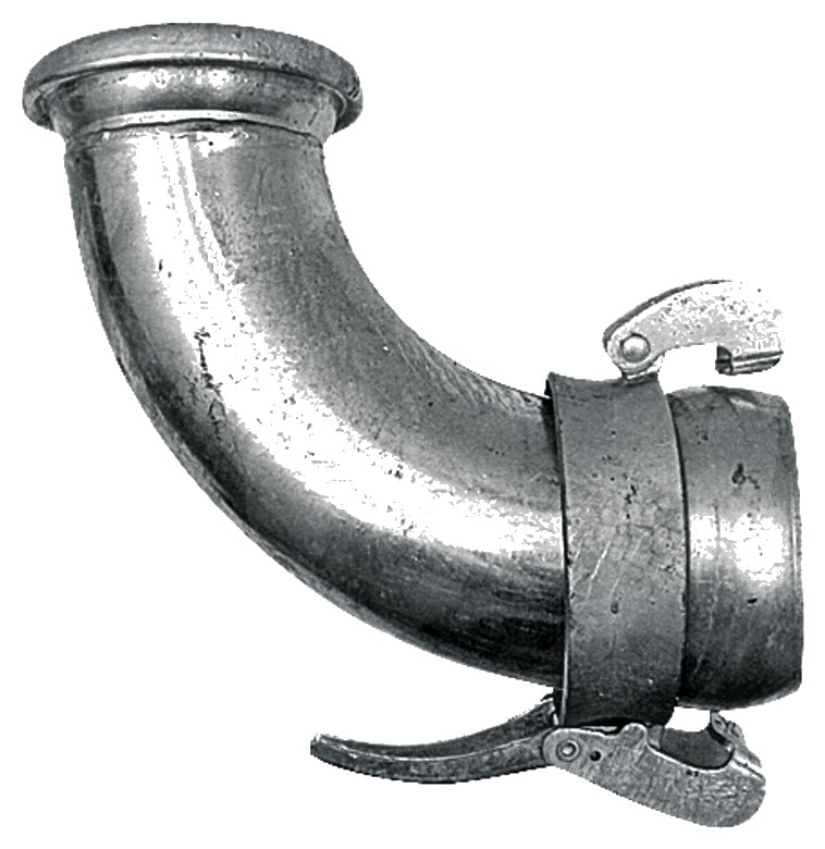 Cot 90°, cupă 2" și bilă 2" - zincat