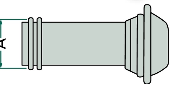 Piesa V (piesă tată) 265 mm