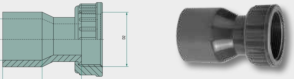 2/3 Surub 32 mm