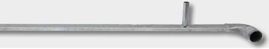 Tub de absortie - cu arc 45°
