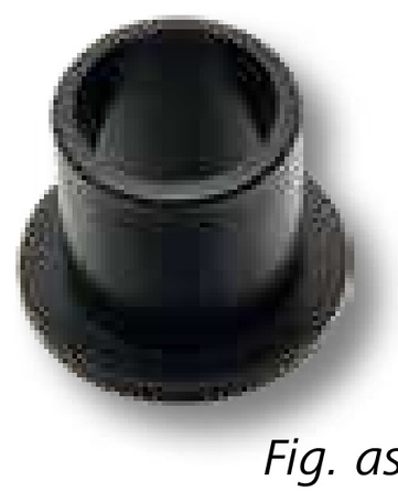 Bucsa din plastic - Ø 12 x 16 mm
