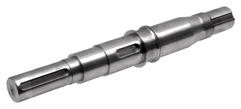 Ax - cu capat arbore cilindric si arc canelat de ajustare, DIN 748-1, Ø 48 mm, PL 518