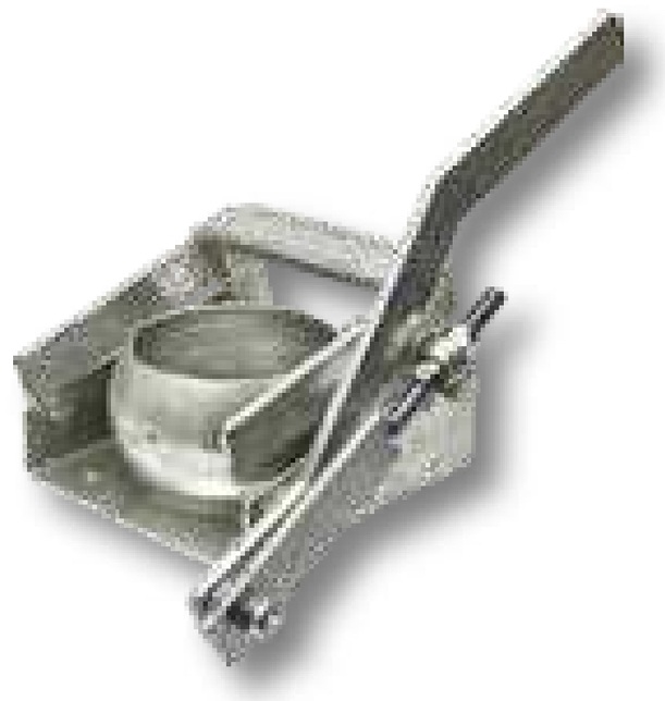 Cupla rapida cu piesa tata Centru orificiu: 150 x 150 mm