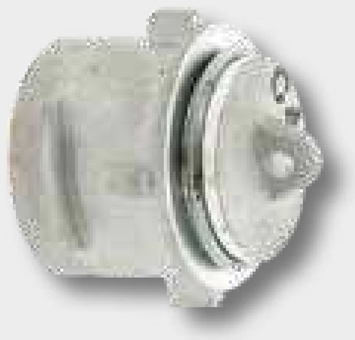 Cupla oarba - Aluminium, mit NBR Dichtring weiß