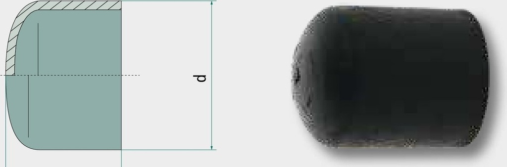 PLASSON Capacul final d = 90