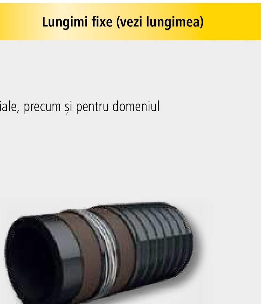 Furtun de aspirație și de presiune de ca 1500 mm