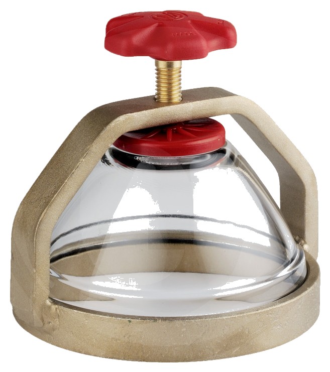 MZ Geam de observare - 4" compl. cu etrier din otel special