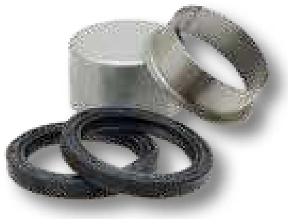 garant Kotte Set de etansare - pentru roata cu aripi (model anterior) 2x inel WD 45 x 58 x 7 mm 1x etansare plastic 1x b