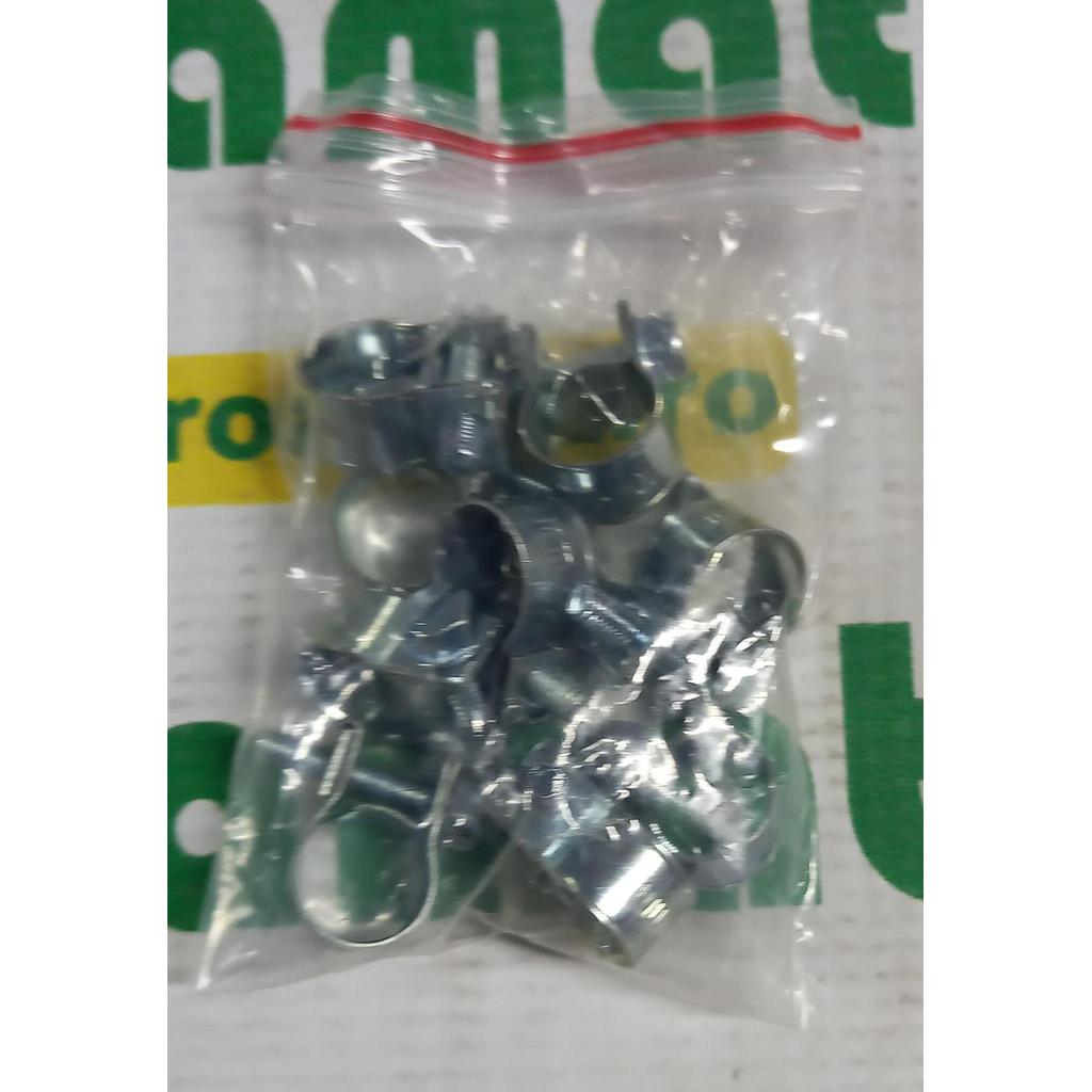 Set 10 coliere furtun 10-12mm