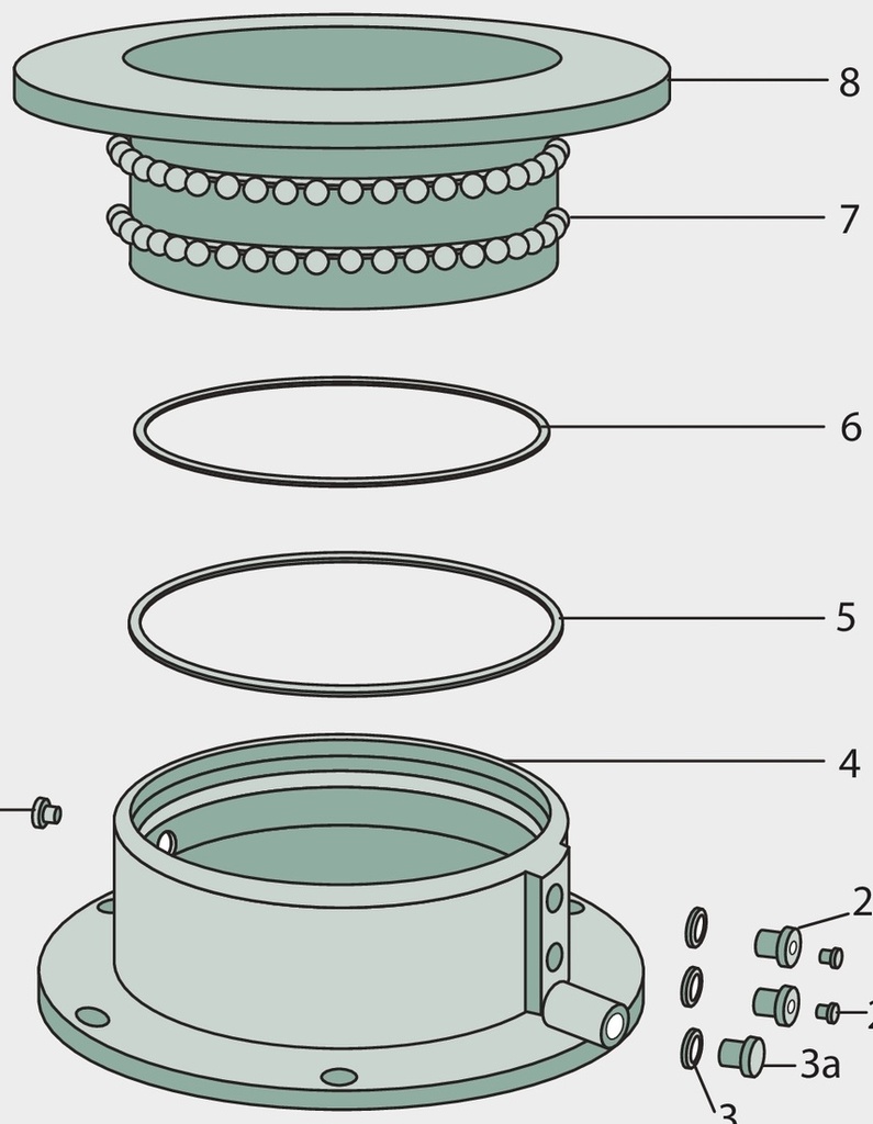 MZ Inchizatoare 3/8", pentru Art. 0700 si 0720