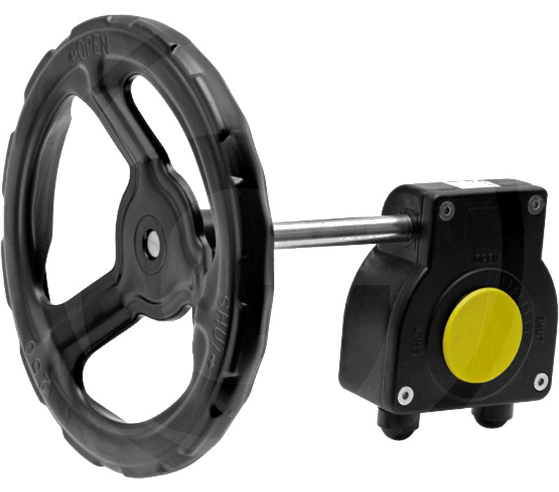 Optiune / angrenaj elicoidal - pentru DN250 / 300
