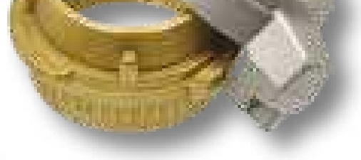 Blocare tub de umplere din alamă cu capac din aluminiu