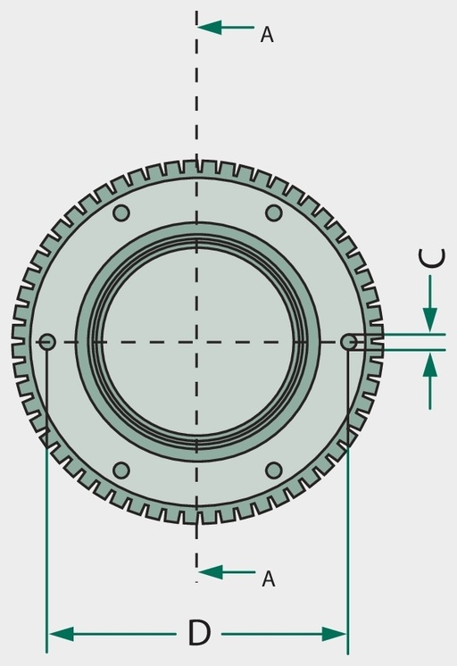 Battioni Pagani Articulatie rotativa - 10-D200 Include motor hidraulic