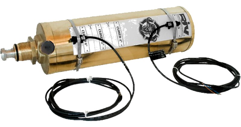 RIV Cilindru - efect dublu, pneumatic