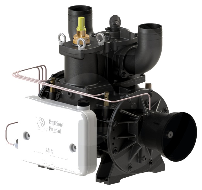 Battioni Pagani Vakuumpumpe BALLAST 16000 D LA SX ULD100 - LONG LIFE mit Luftinjektorkühlung