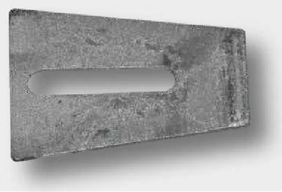 Rabe Tablă de răzuit - cu strat de metal dur