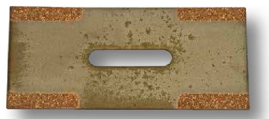 Rabe Tabla de razuit - acoperita cu metal dur
