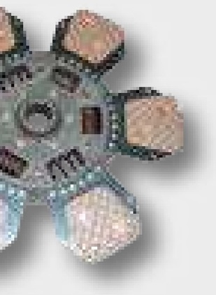 LUK Disc 350TDCN - sinter, 6 straturi amortizor de torsiune