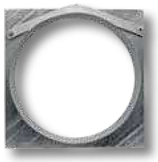 Suma Brida de fixare - (zincat) ptr 100 mm Ø-conducta