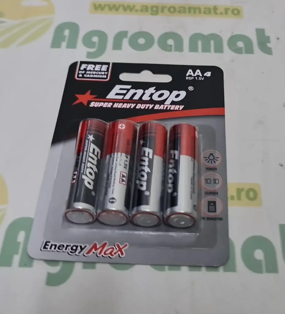 Baterie Zinc-Carbon 1.5V,LR6,AA
