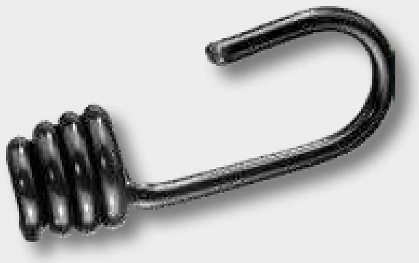 Pewag Fusuri din cauciuc cu carlig 700 mm