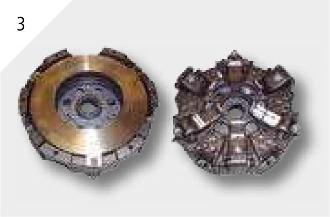 LUK Ambreiaj dublu 250/250TGU6 - dimensiune volant: 2 mm inaltime cu comutare neconditionata