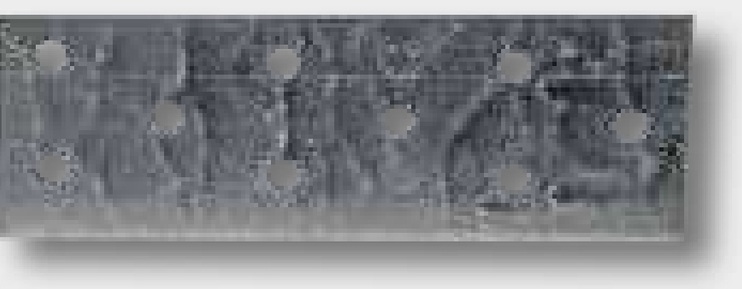 Placa perforata 140 mm
