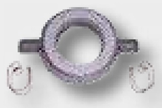 LUK Disc de ambreiaj 200UZF - organic, rigid