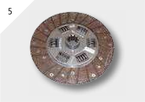 LUK Disc de ambreiaj 250TSFA - organic cu arc torsiune
