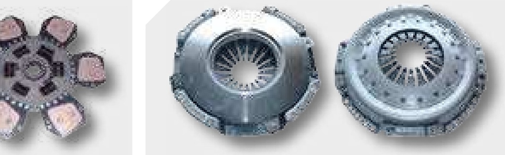 LUK Disc 280TZFA - organic amortizor de torsiune