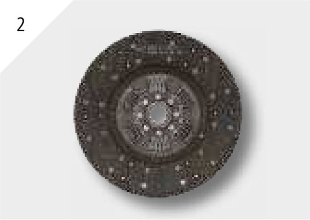 LUK Disc ambreiaj 295TSFA - organic arc de torsiune