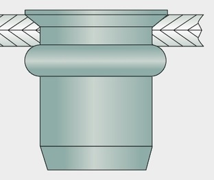 VE 500 Piulite multifunctionale cu cap p M4