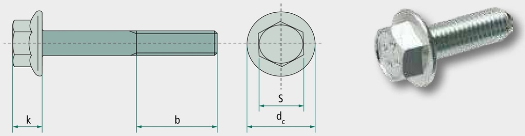 Surub profil hexagonal M12x50 50 mm