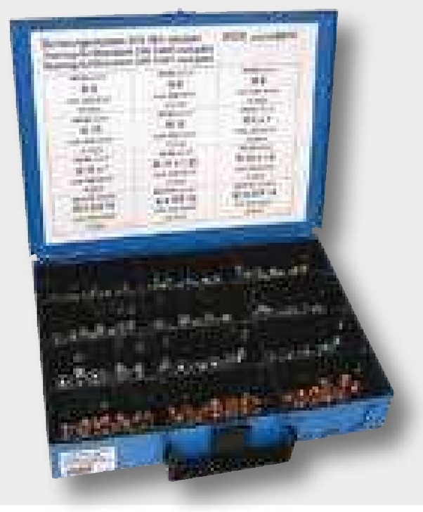 BLACK EDITION Set O-ringuri - format din 140 piese