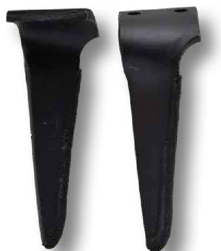 Maschio Set cutite - 15 mm, intarit dreapta / stanga