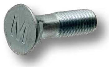 Maschio Surub pentru benzi - (fara piulita) M12 x 1,75 x 42 mm , 10.9
