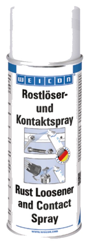 WEICON Deruginol si spray de contact - Kriech- und Pflegeöl mit 6-fach Wirkung