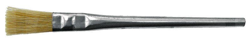 perie de apa de lipit - cu ax din tablă și peri naturali de aproximativ 10 mm lățime