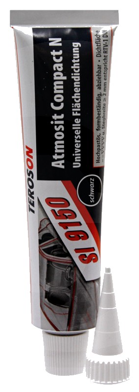 Loctite Etansant suprafete, Teroson Atmosit compact N, 75 ml neagra