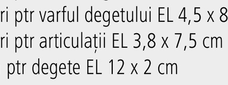 Leina Werke Set plasturi ptr degete