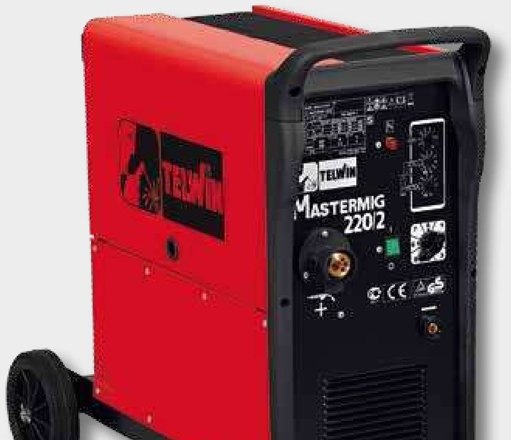 Telwin TELWIN Aparat de sudura cu electrozi MASTERMIG 220/2 - cu echipament complet pentru sudura pentru suduri MIG-MAG,
