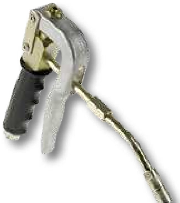 Pressol Pistol de gresat - Tub de duză drept cu duză de precizie