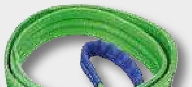 Chingi ridicare 2T 4000 mm verde 2 straturi standard